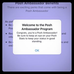 I am a Posh Ambassador!!!!